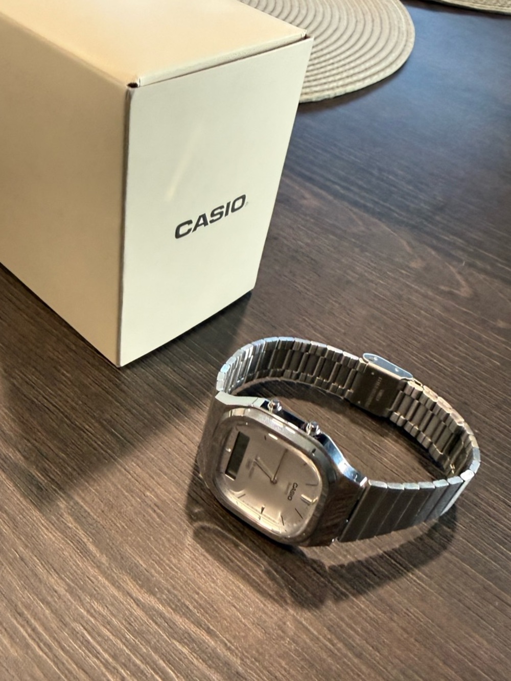 NEW CASIO Vintage Watch - Stainless